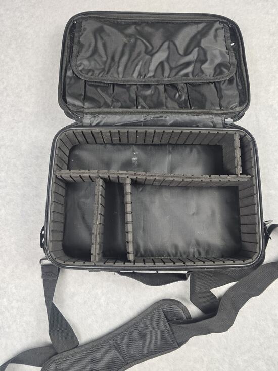 Unbranded Handbags - VASKER Professional Travel Makeup Case Adjustable Dividers 14x10